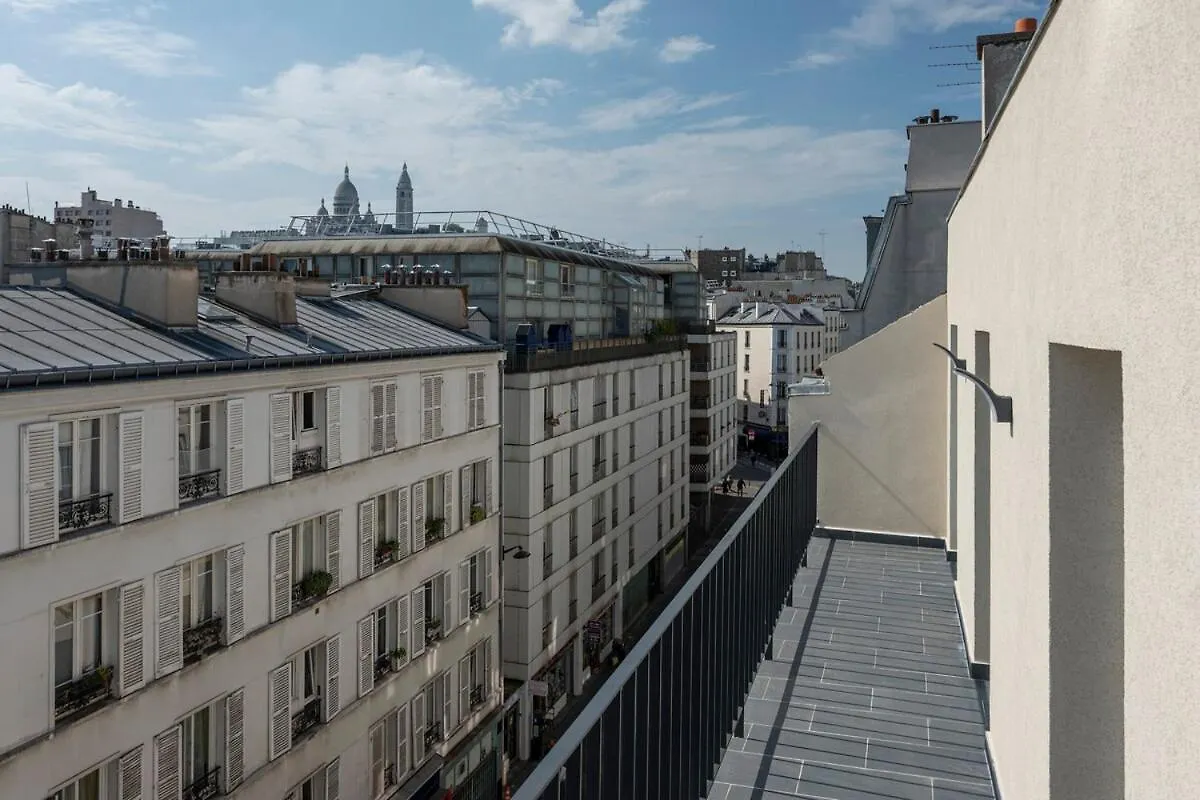 アパート Paris Studio With View Of Montmartre フランス